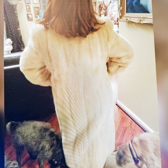 Full length blush mink coat - Picture 3 of 3